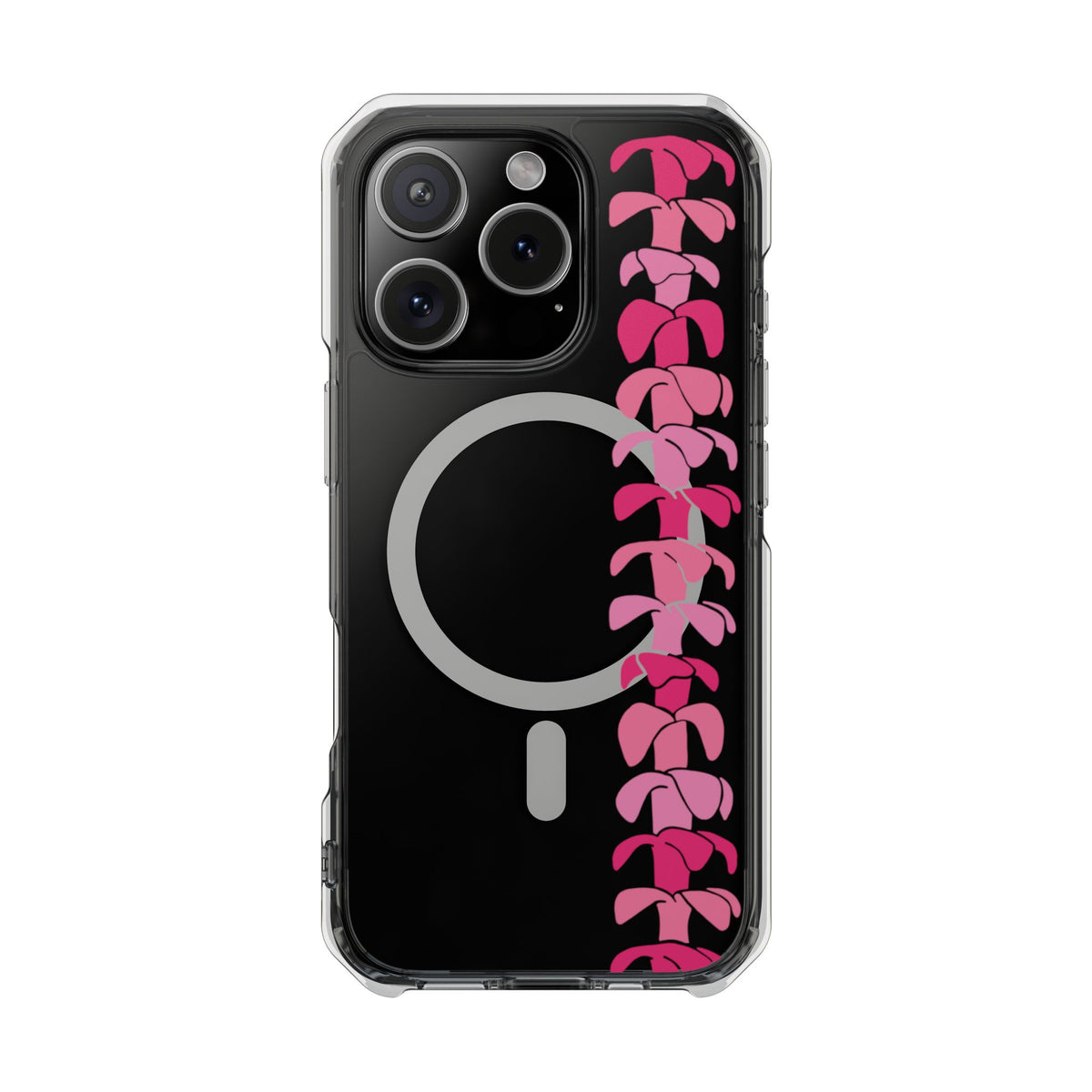 Clear Pink Puakenikeni MagSafe