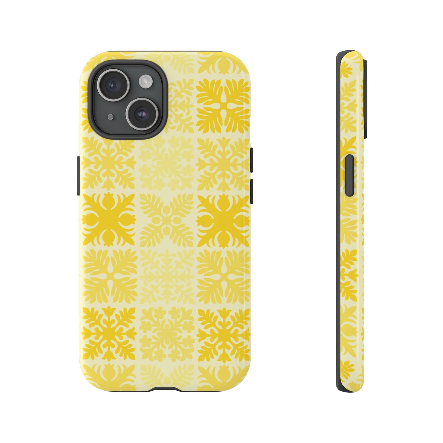 Yellow Hawaiian Quilt Standard
