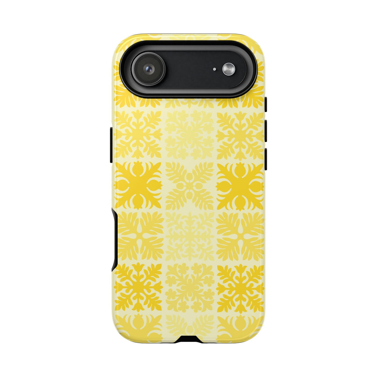 Yellow Hawaiian Quilt Standard