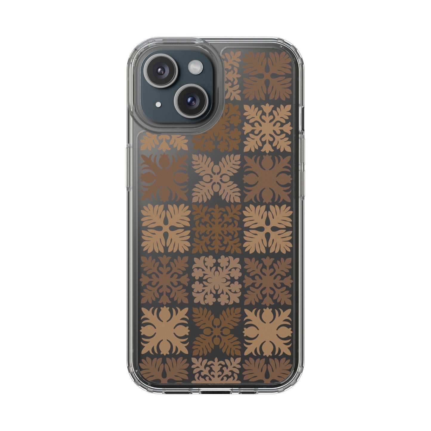 Clear Brown Hawaiian Quilt Standard