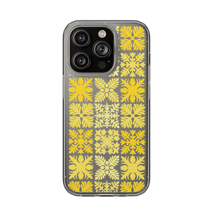 Clear Yellow Hawaiian Quilt Standard