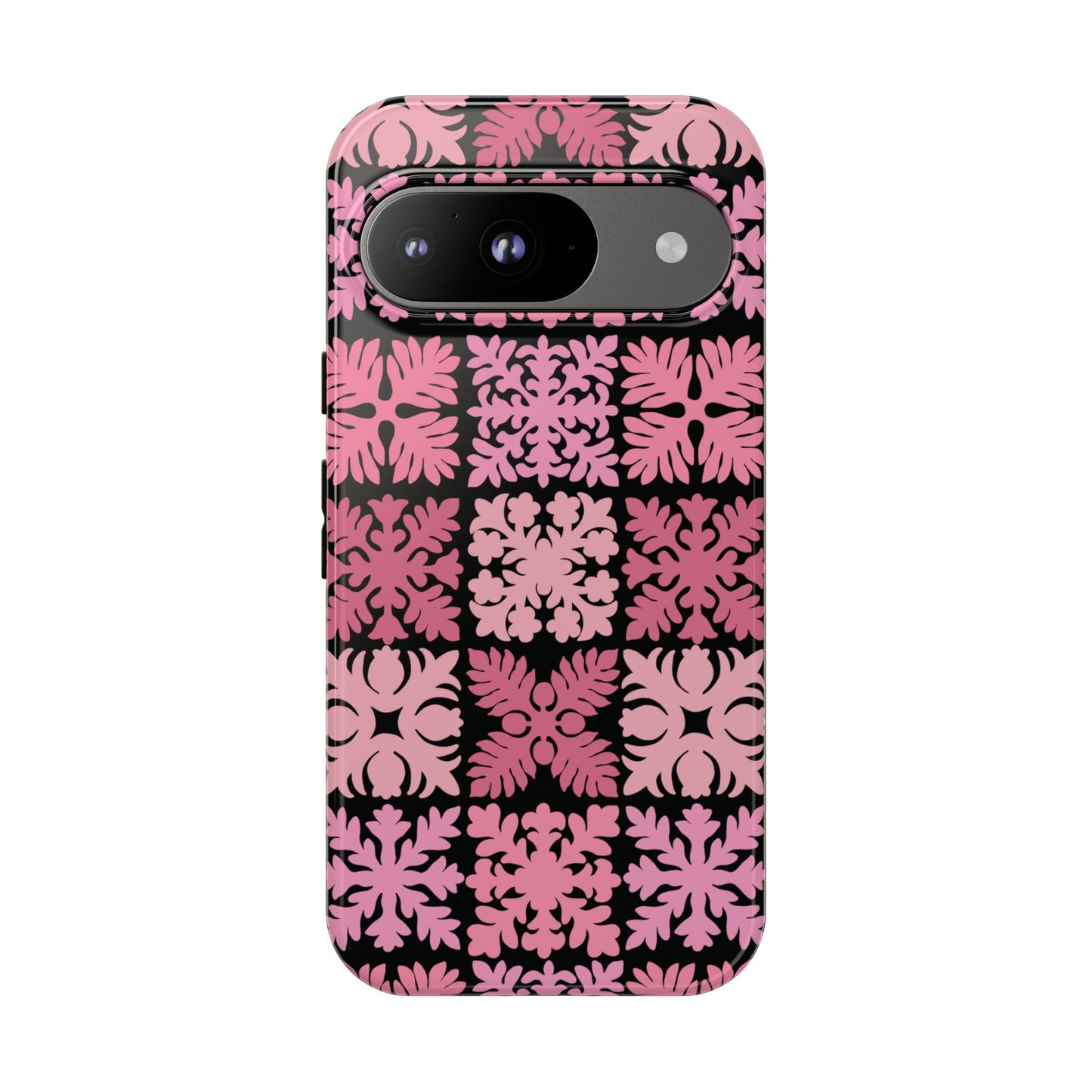 Black Hawaiian Quilt Standard - Google Pixel