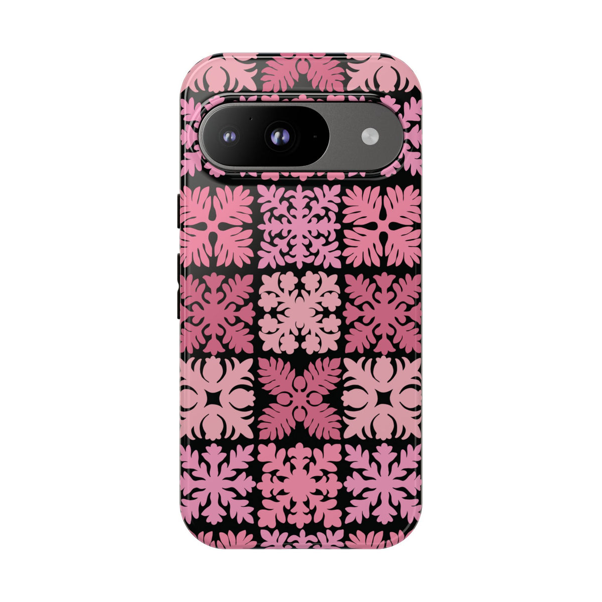 Black Hawaiian Quilt Standard - Google Pixel