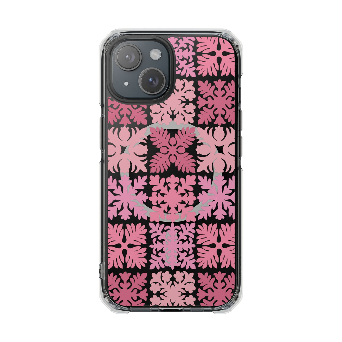 Clear Pink Hawaiian Quilt MagSafe