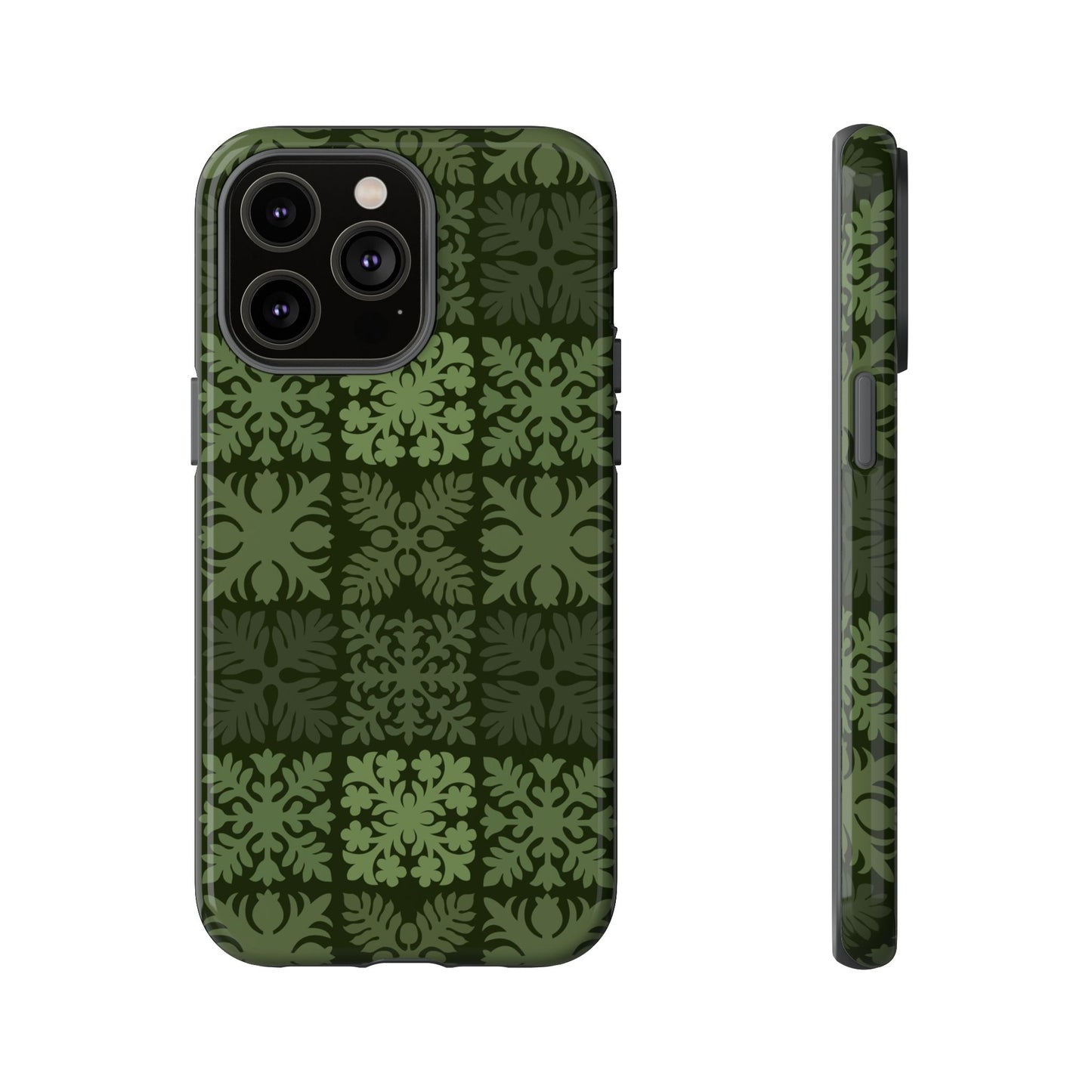 Green Hawaiian Quilt Standard