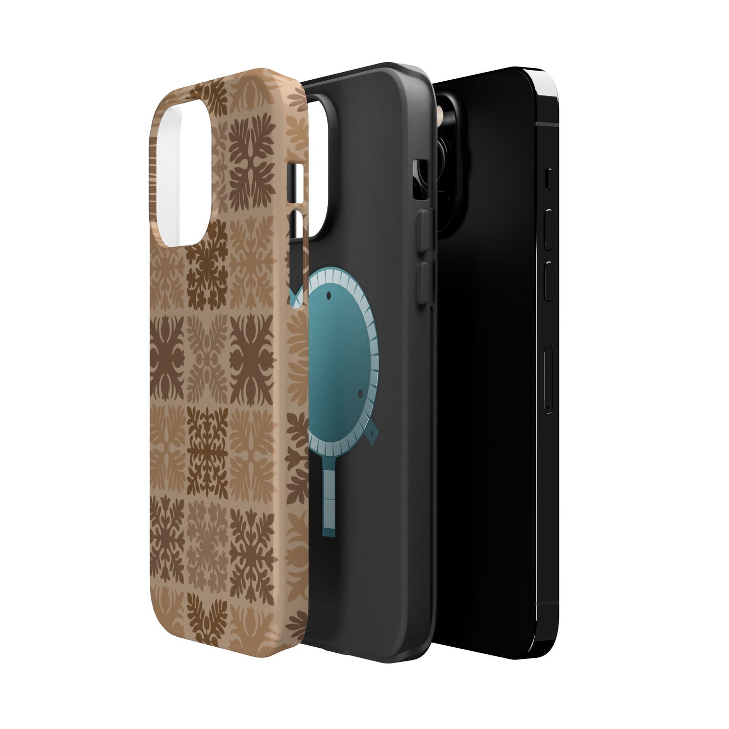 Light Brown Hawaiian Quilt MagSafe