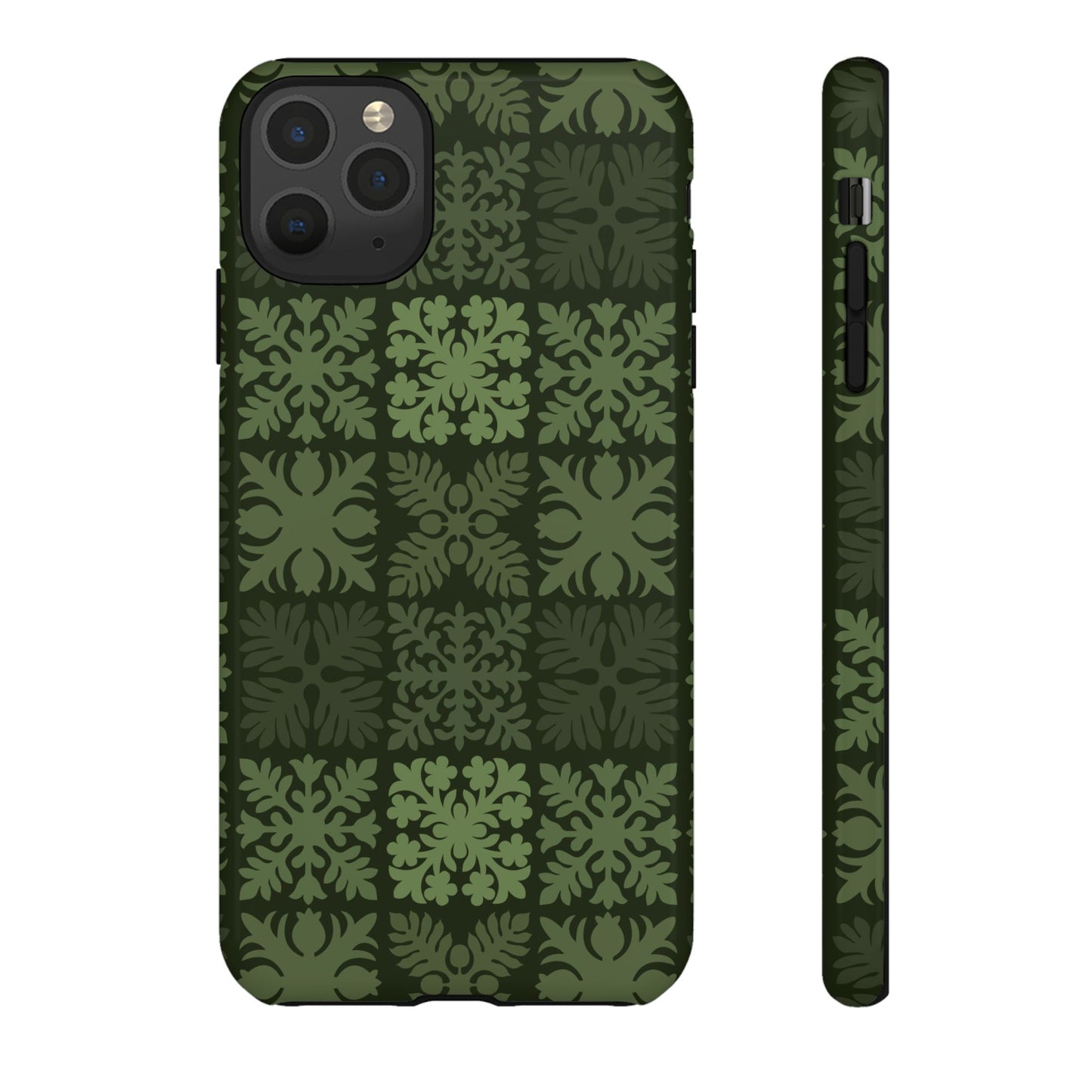 Green Hawaiian Quilt Standard