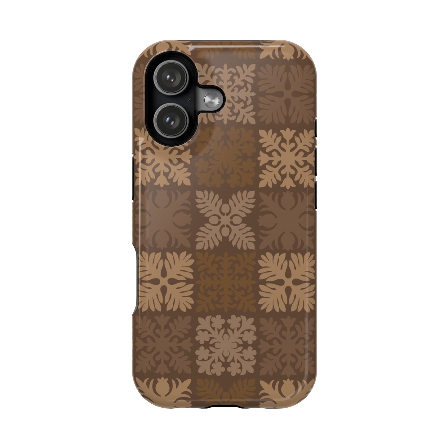 Brown Hawaiian Quilt MagSafe