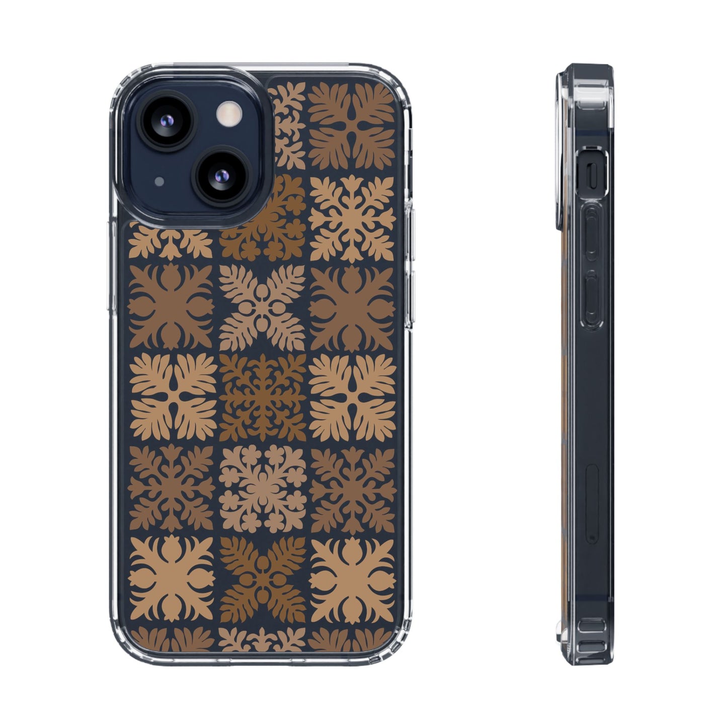 Clear Brown Hawaiian Quilt Standard