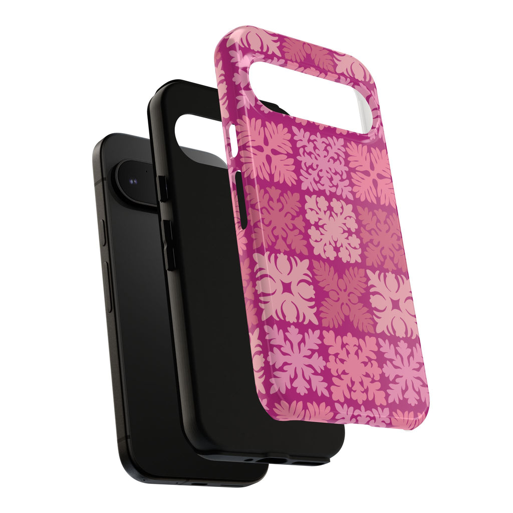 Pink Hawaiian Quilt Standard - Google Pixel
