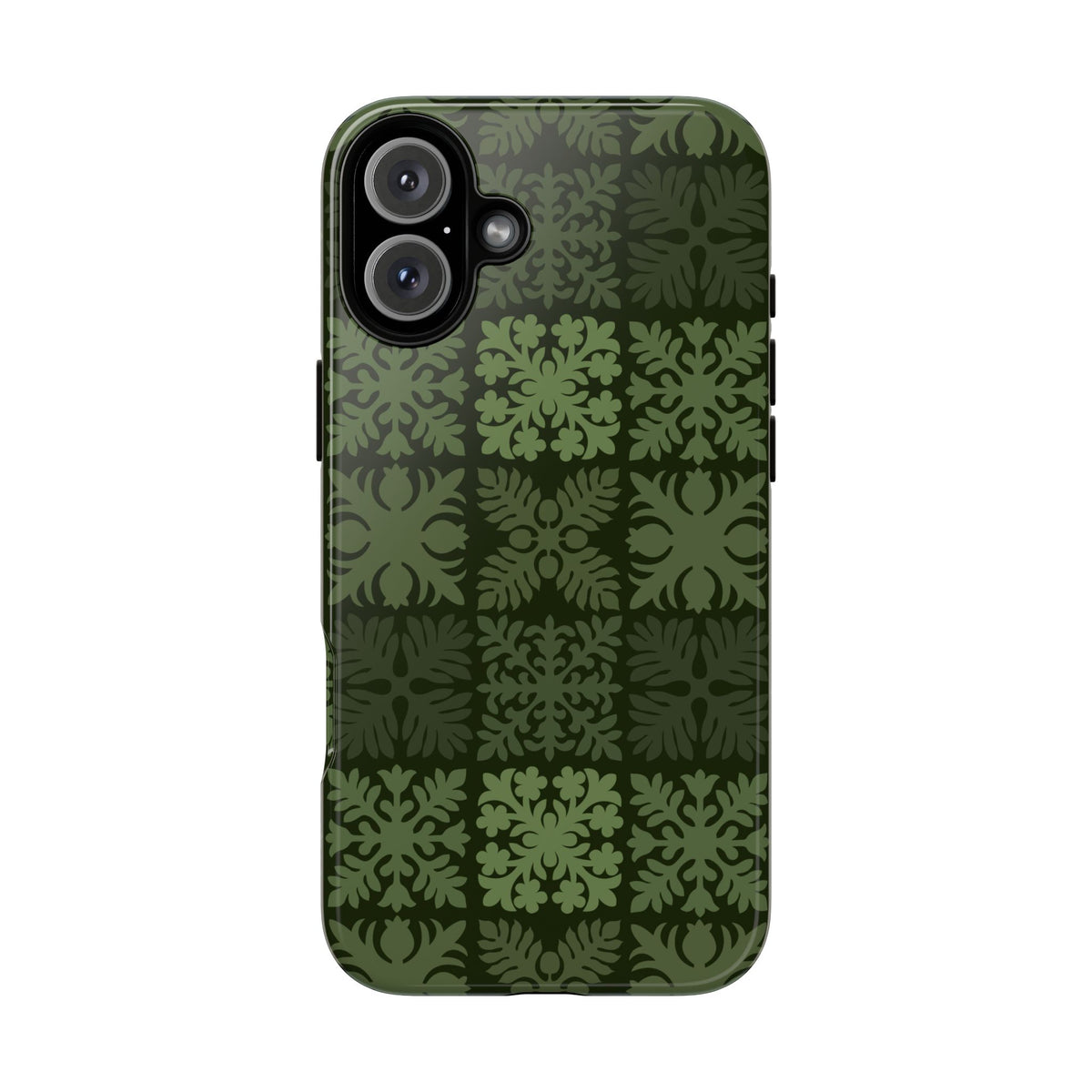 Green Hawaiian Quilt Standard