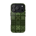 Green Hawaiian Quilt Standard