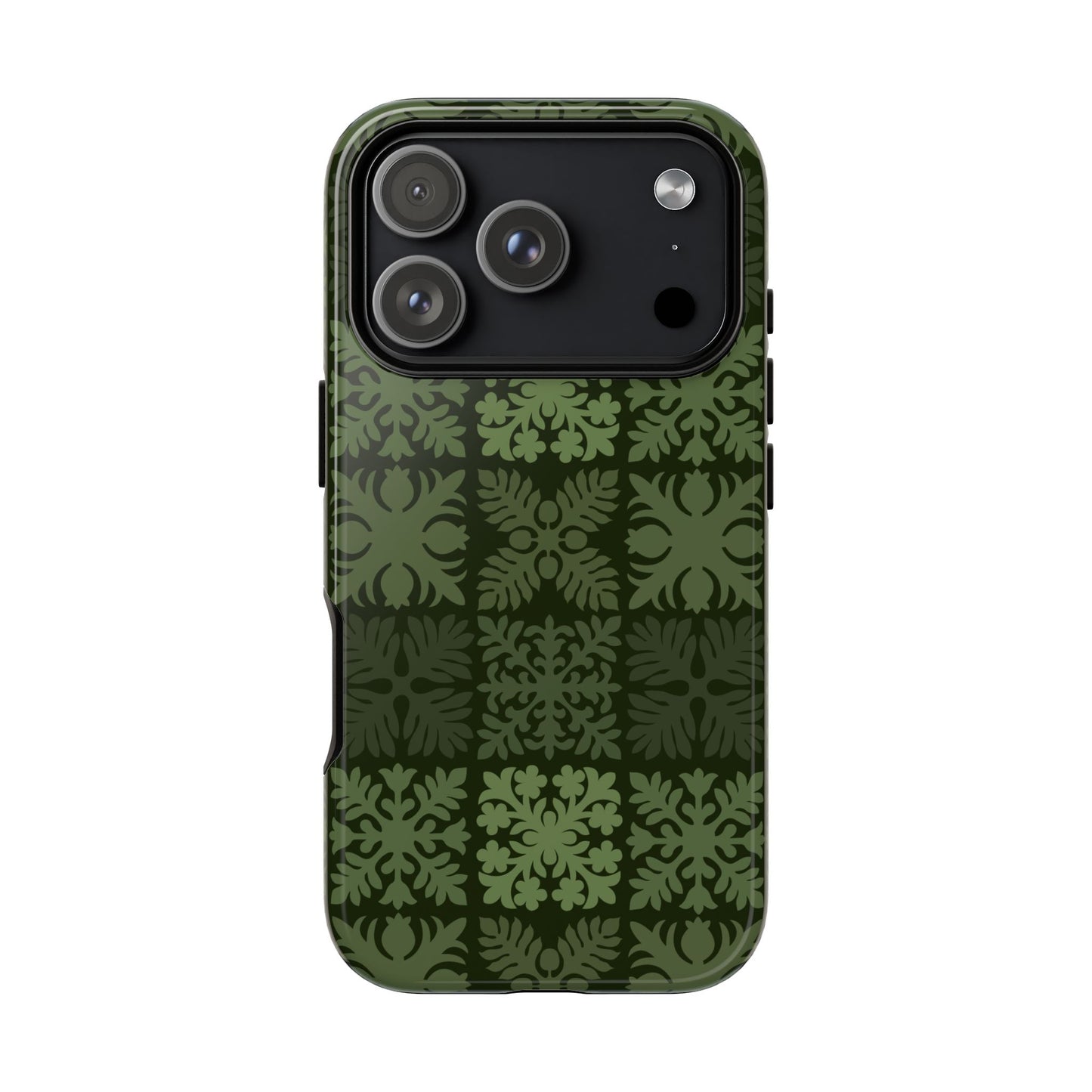 Green Hawaiian Quilt Standard