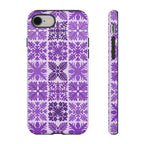 Light Purple Hawaiian Quilt Standard