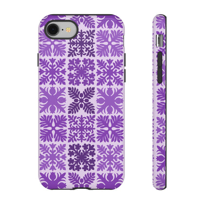 Light Purple Hawaiian Quilt Standard
