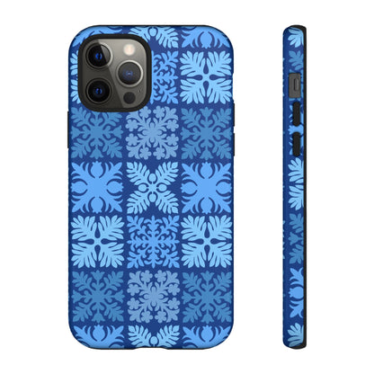 Blue Hawaiian Quilt Standard