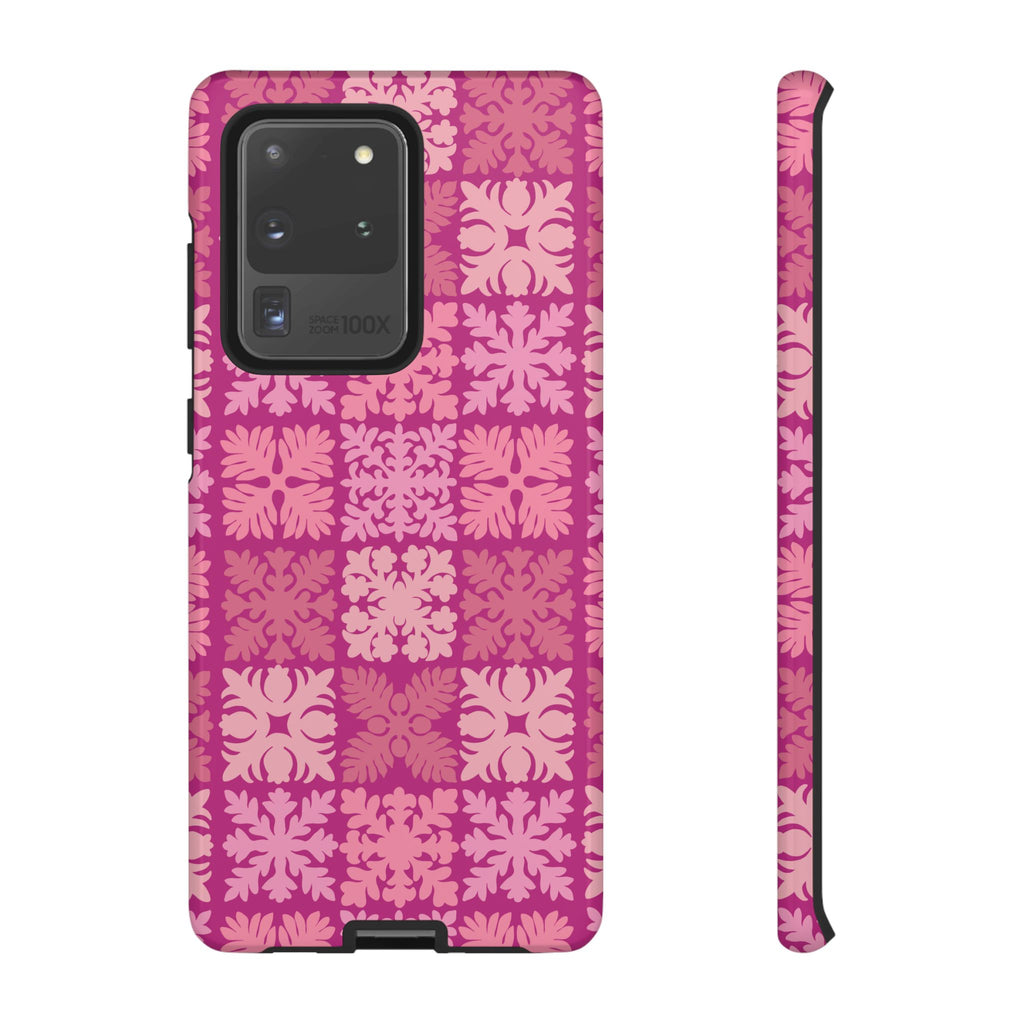Pink Hawaiian Quilt Standard - Samsung Galaxy