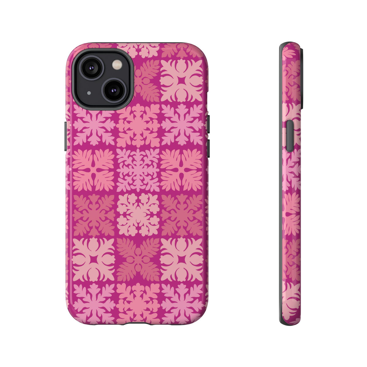 Pink Hawaiian Quilt Standard