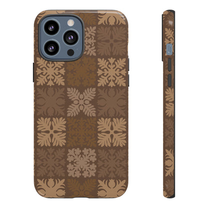 Brown Hawaiian Quilt Standard