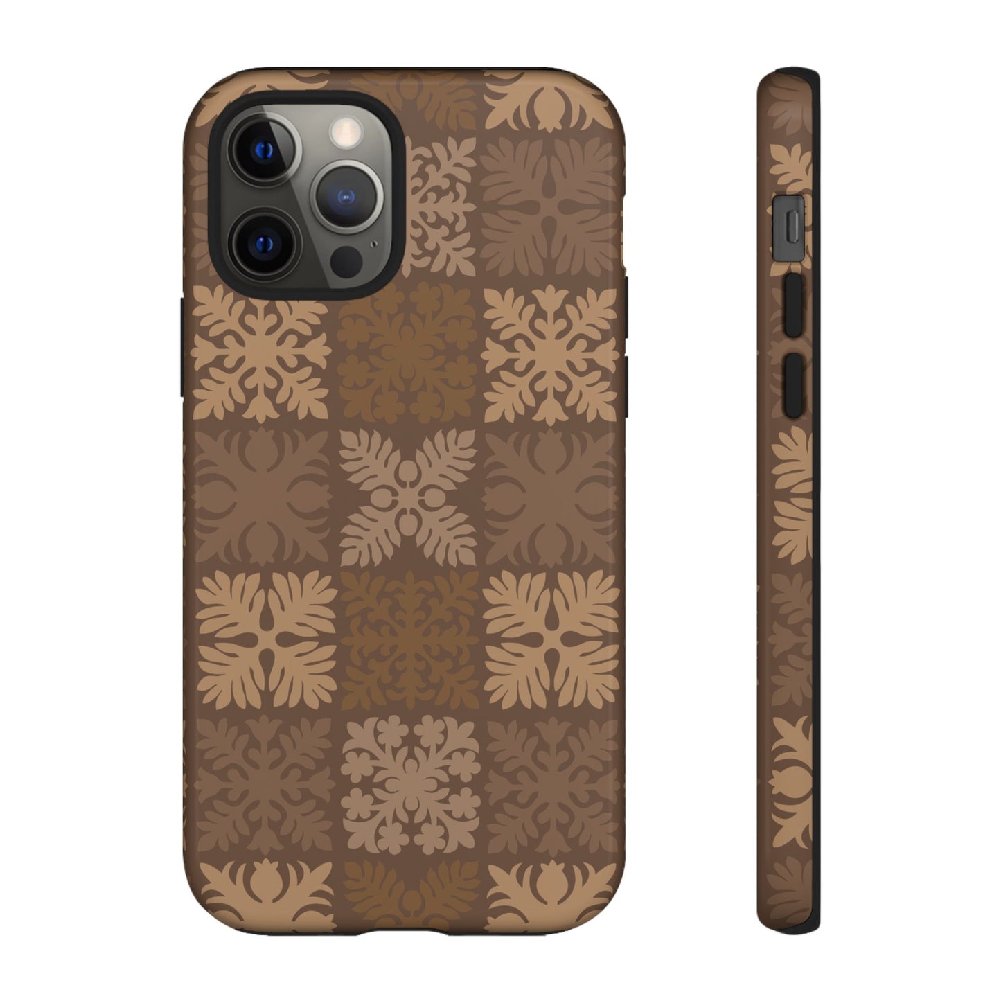 Brown Hawaiian Quilt Standard
