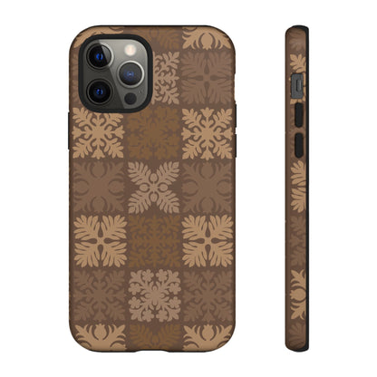 Brown Hawaiian Quilt Standard
