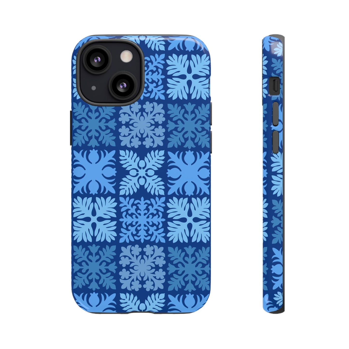 Blue Hawaiian Quilt Standard