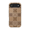 Light Brown Hawaiian Quilt MagSafe