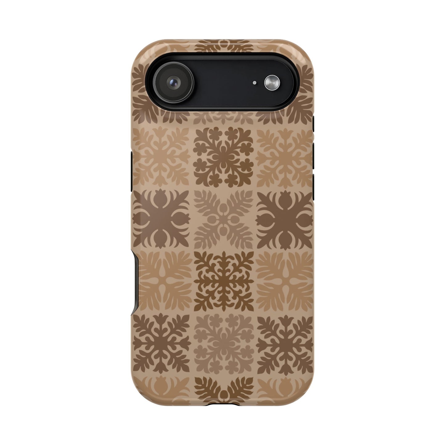 Light Brown Hawaiian Quilt MagSafe
