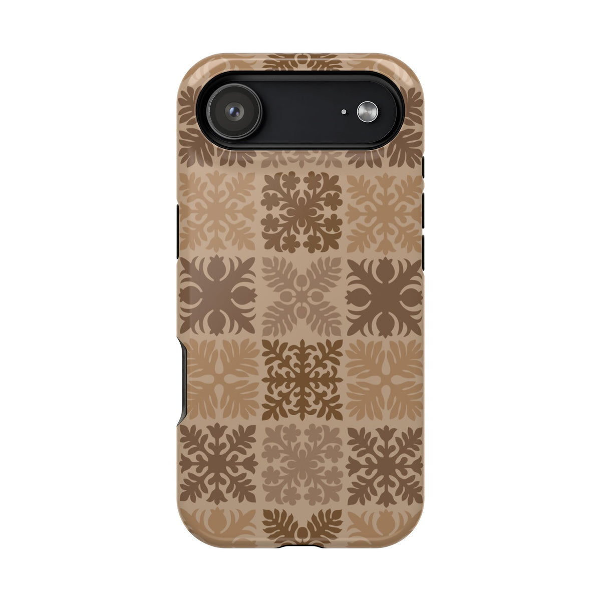 Light Brown Hawaiian Quilt MagSafe