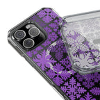 Clear Purple Hawaiian Quilt MagSafe