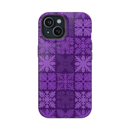 Purple Hawaiian Quilt MagSafe