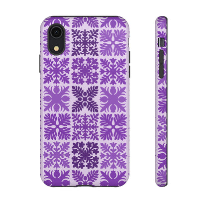 Light Purple Hawaiian Quilt Standard