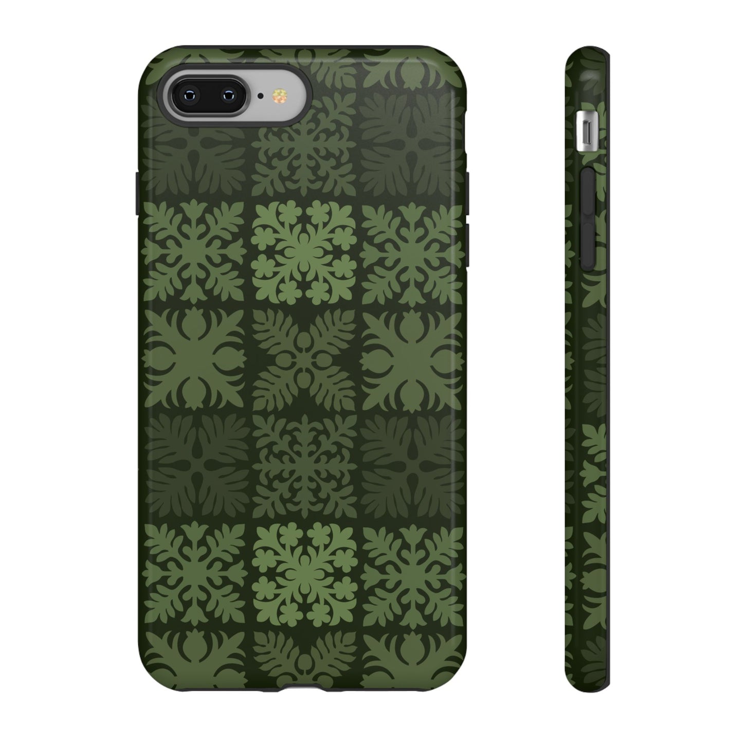 Green Hawaiian Quilt Standard