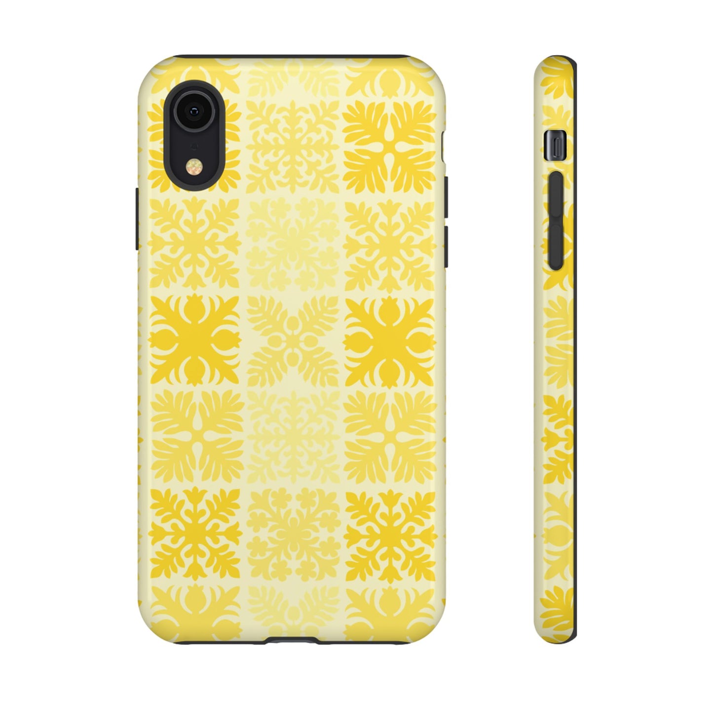 Yellow Hawaiian Quilt Standard