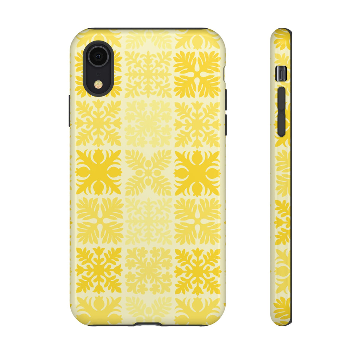Yellow Hawaiian Quilt Standard