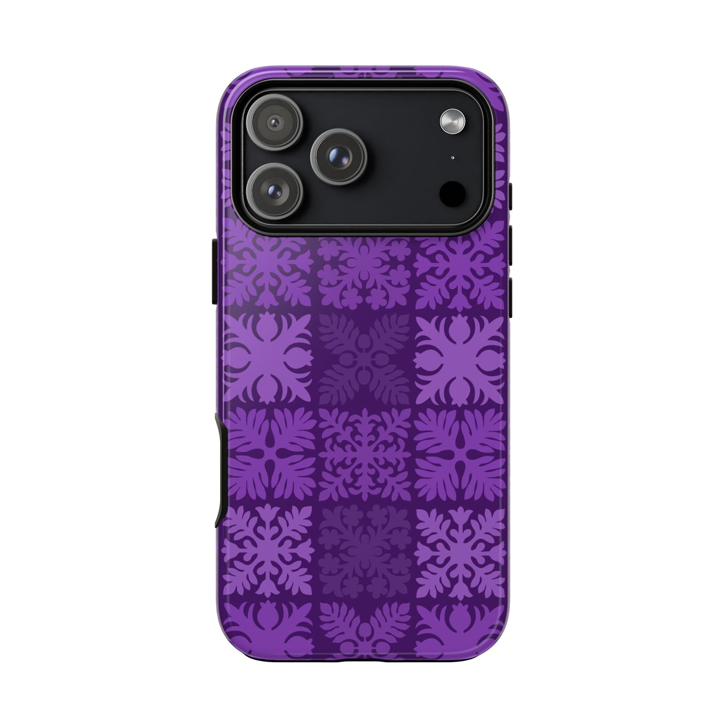 Purple Hawaiian Quilt Standard