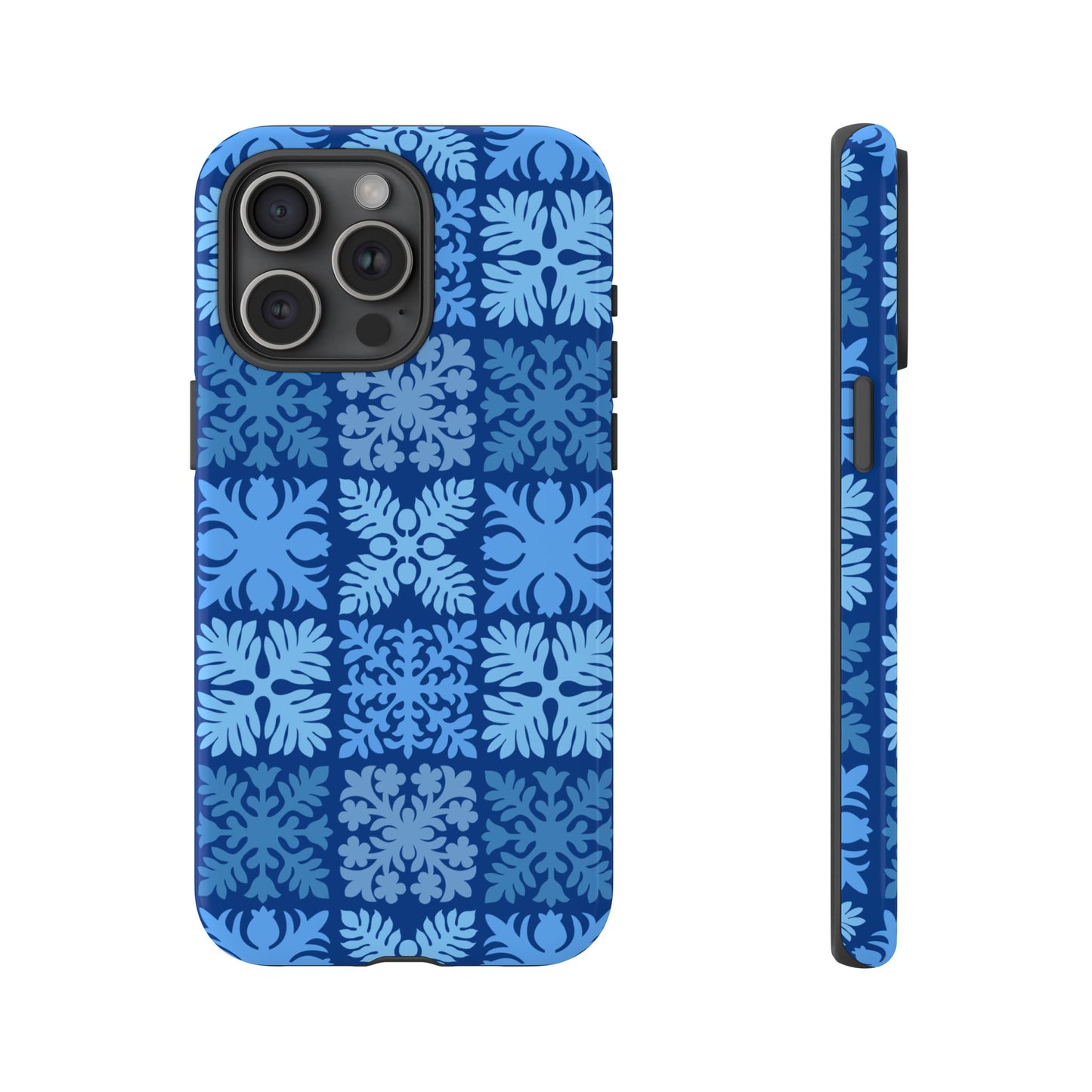 Blue Hawaiian Quilt Standard