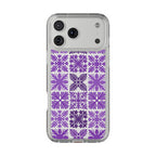 Clear Purple Hawaiian Quilt Standard