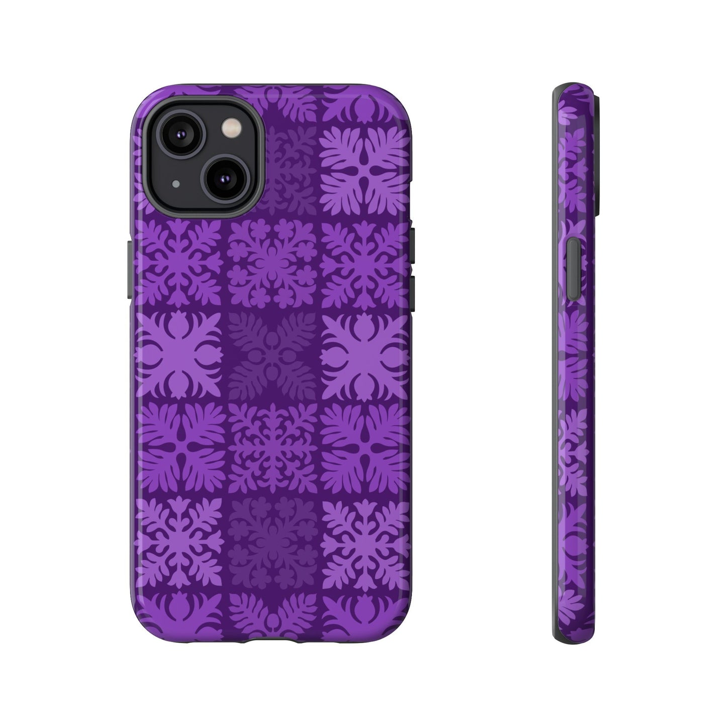 Purple Hawaiian Quilt Standard