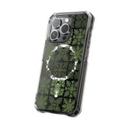 Clear Green Hawaiian Quilt MagSafe