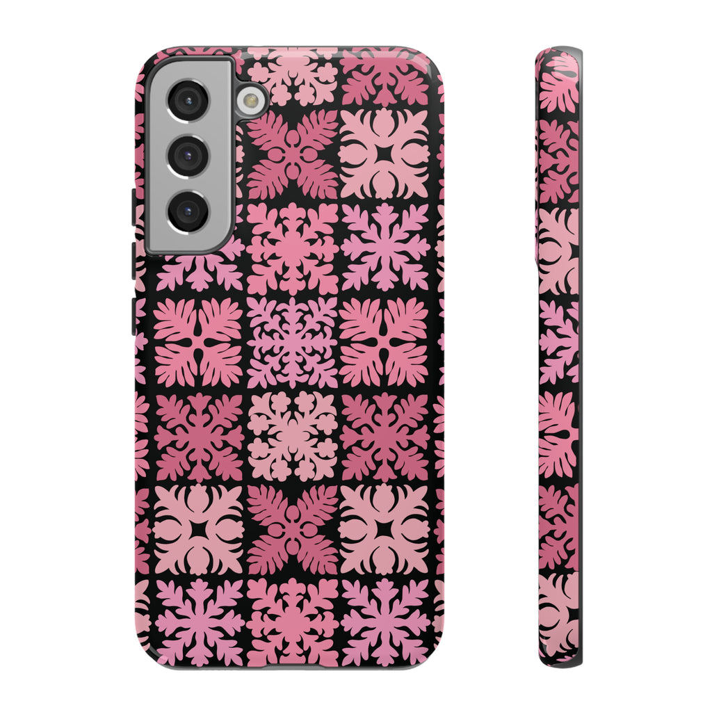 Black Hawaiian Quilt Standard - Samsung Galaxy