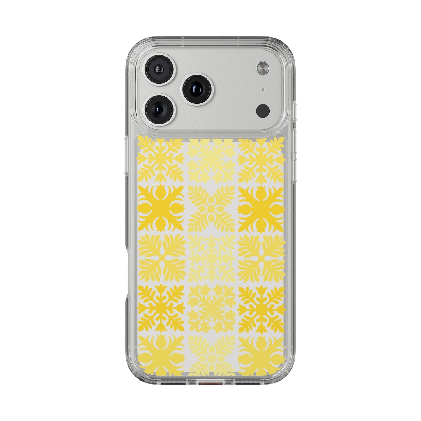 Clear Yellow Hawaiian Quilt Standard