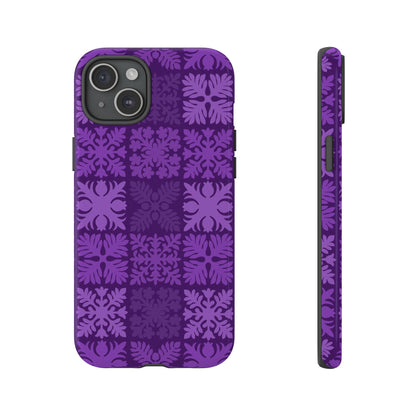 Purple Hawaiian Quilt Standard