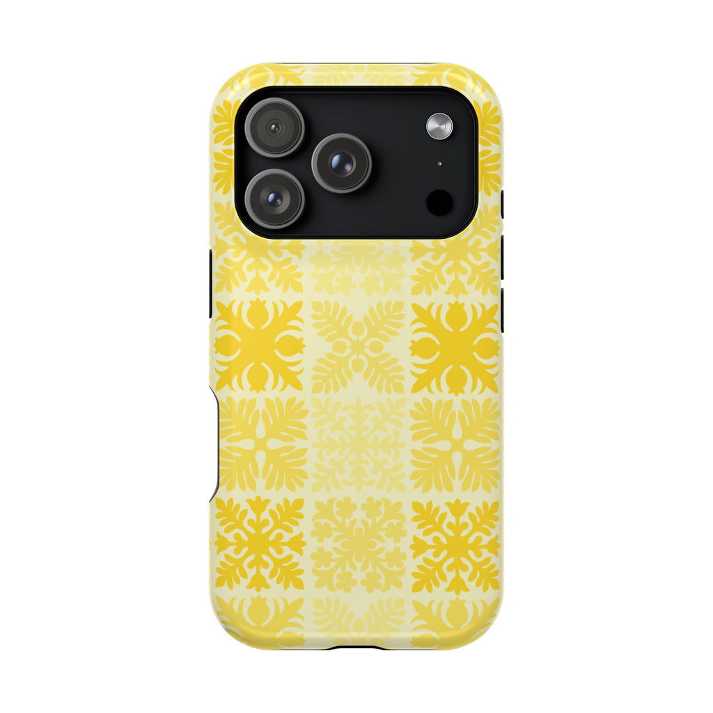 Yellow Hawaiian Quilt MagSafe