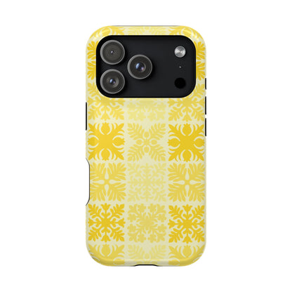 Yellow Hawaiian Quilt MagSafe