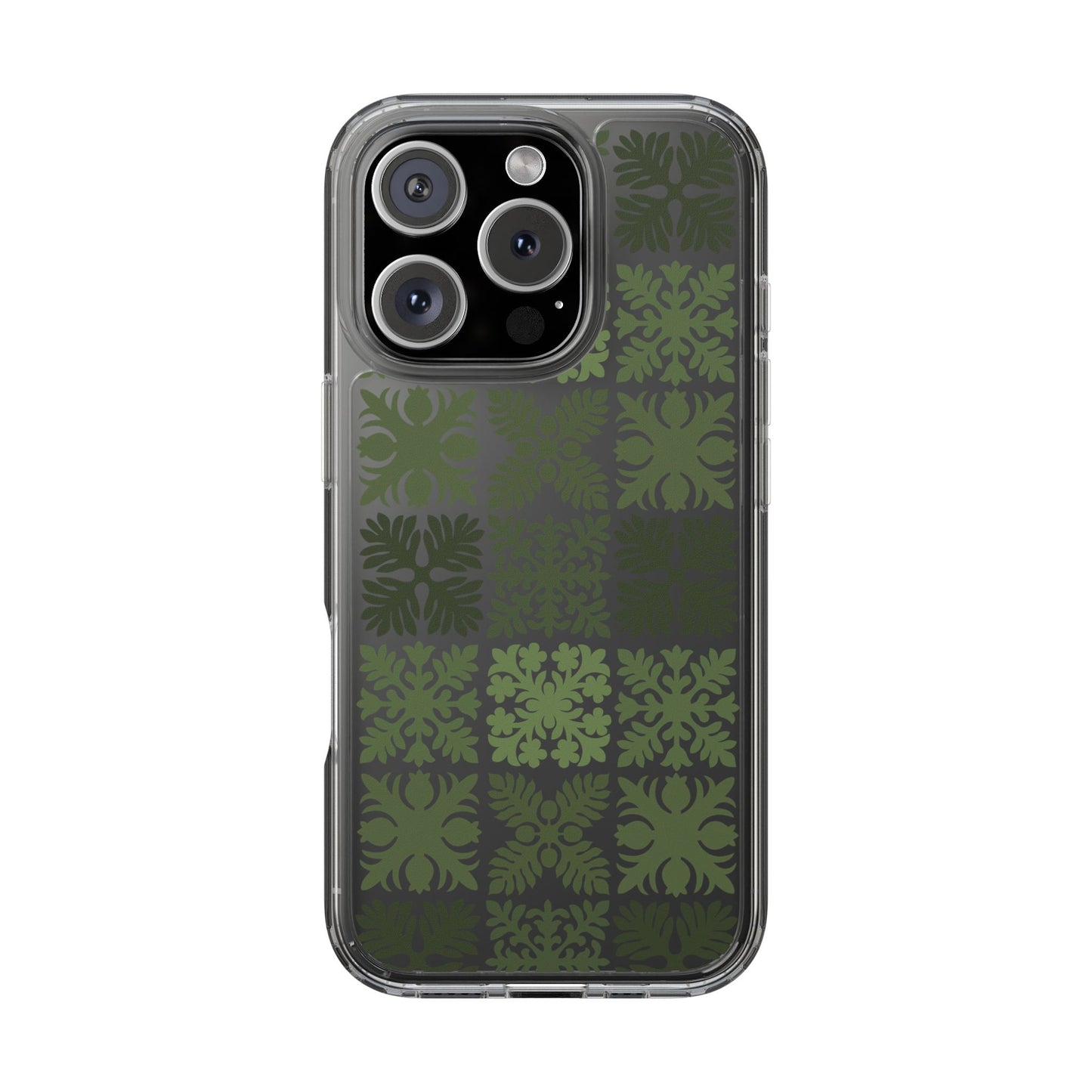 Clear Green Hawaiian Quilt Standard