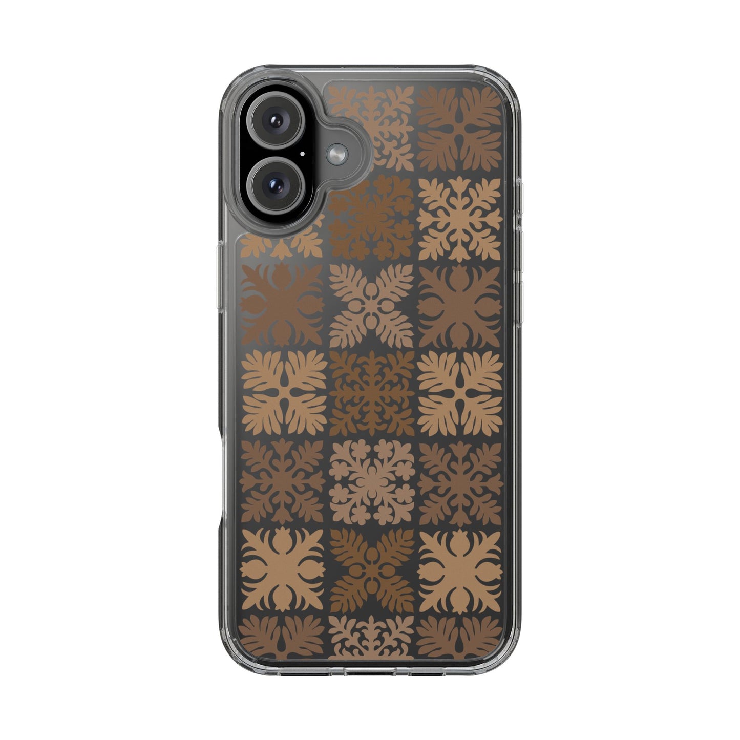 Clear Brown Hawaiian Quilt Standard