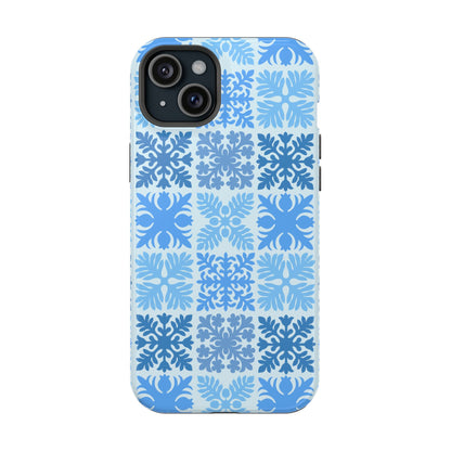 Light Blue Hawaiian Quilt MagSafe
