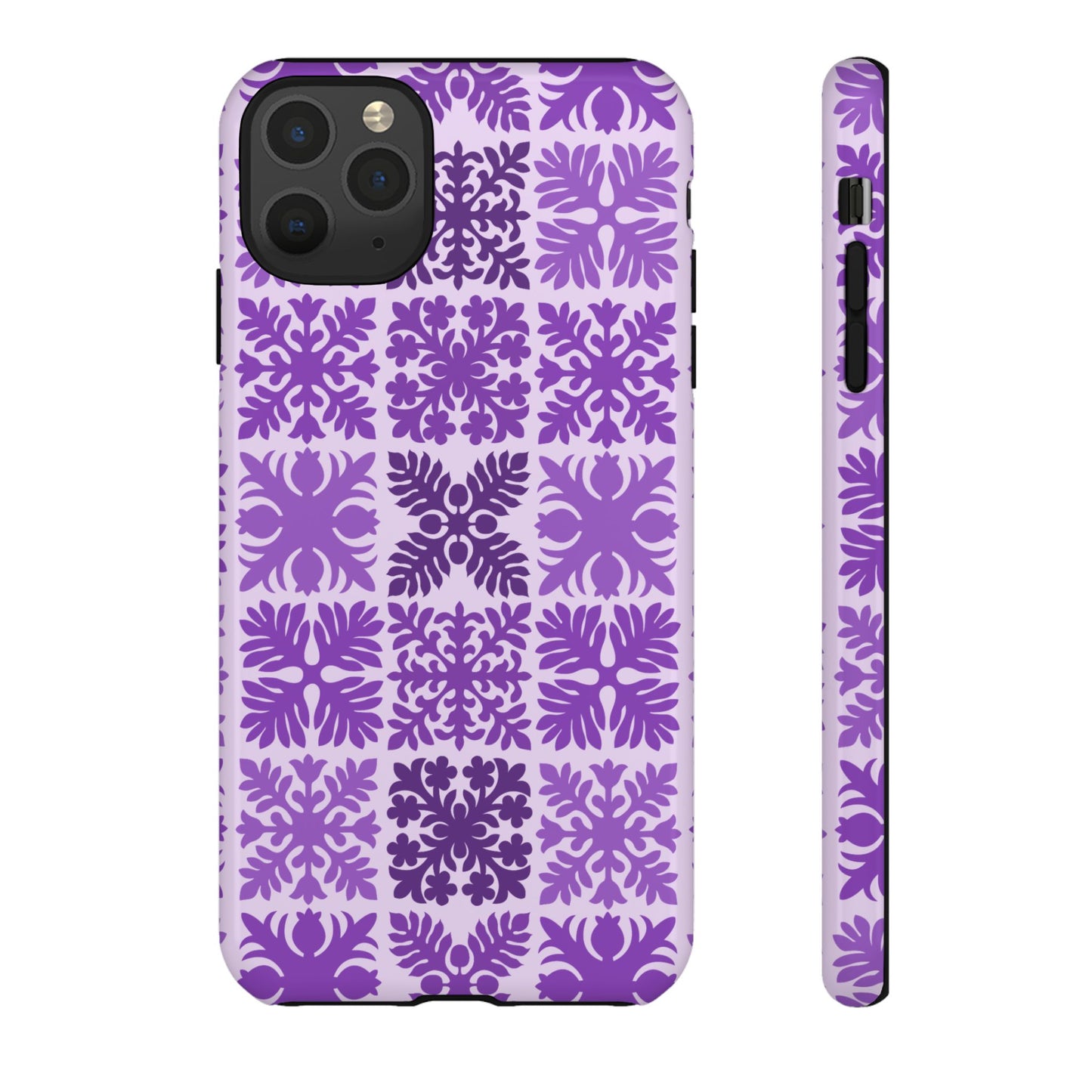 Light Purple Hawaiian Quilt Standard