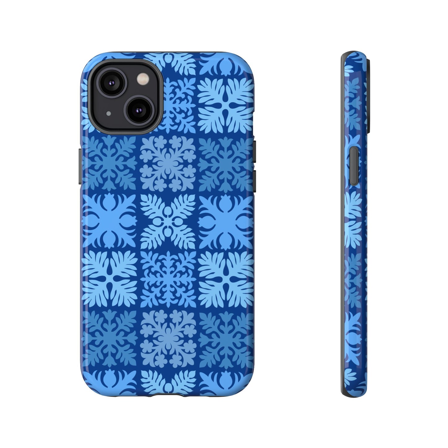 Blue Hawaiian Quilt Standard
